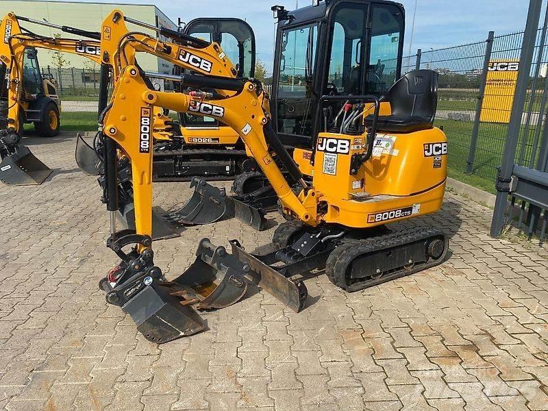 JCB 8008 Escavadeiras de esteiras
