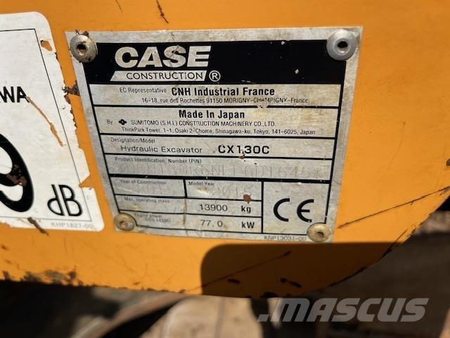 CASE CX130 Escavadeiras de esteiras