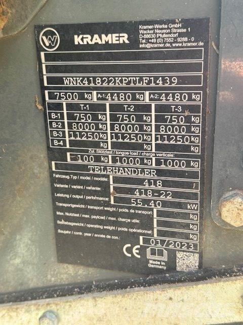 Kramer KT276 Manipulador telescópico
