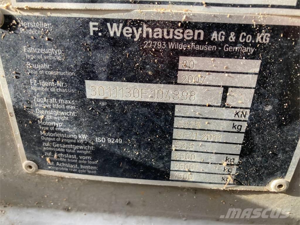 Atlas 80 Mini carregadoras