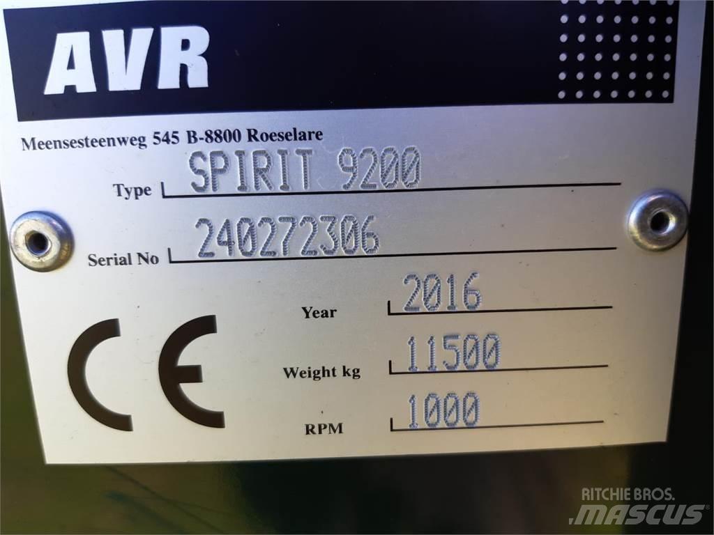 AVR SPIRIT 9200 Equipamentos Colheita e apanha de Batatas