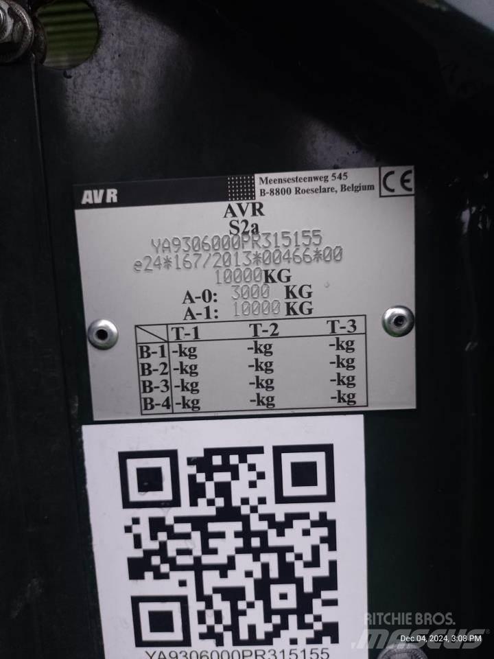 AVR SPIRIT 9200 Equipamentos Colheita e apanha de Batatas