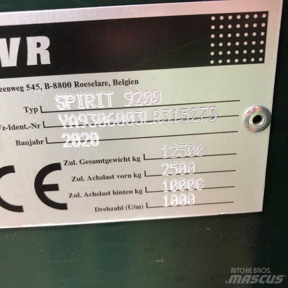 AVR SPIRIT 9200 Equipamentos Colheita e apanha de Batatas