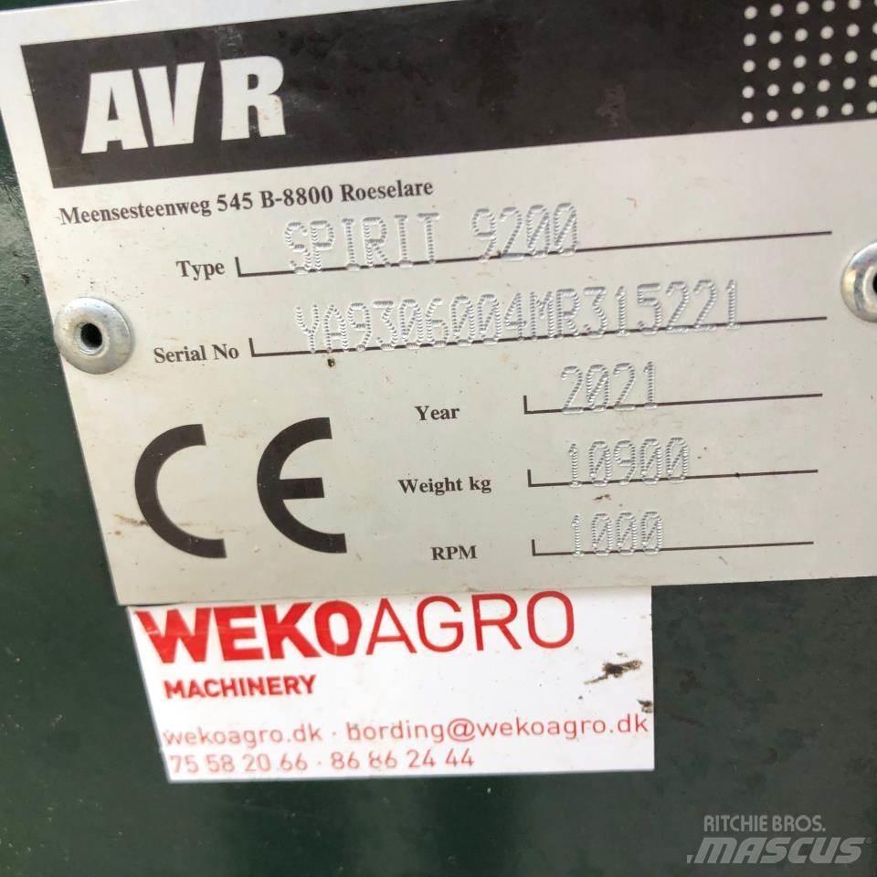 AVR SPIRIT 9200 Equipamentos Colheita e apanha de Batatas