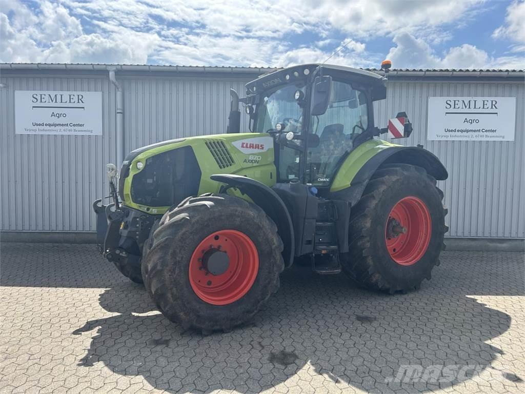CLAAS AXION 870 Tratores Agrícolas usados