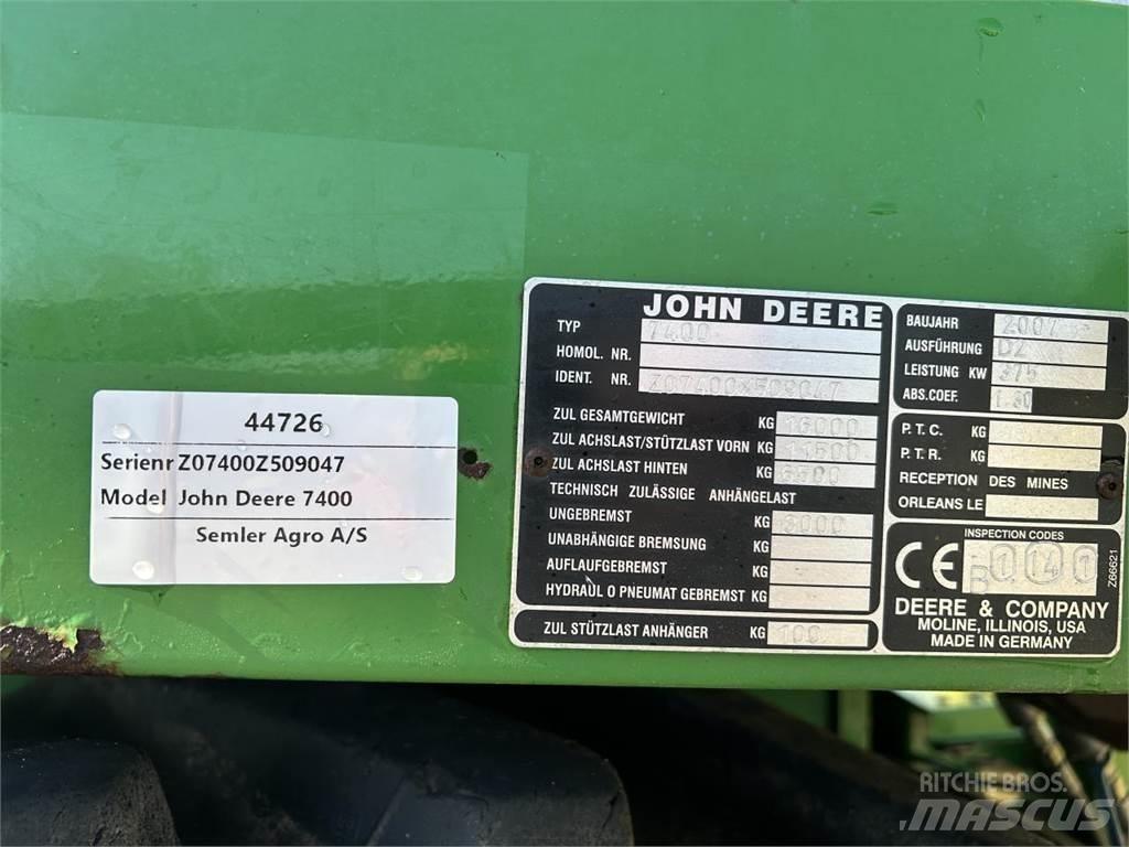 John Deere 7400 Ceifeiras de forragem