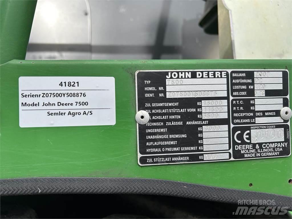John Deere 7500 Ceifeiras de forragem