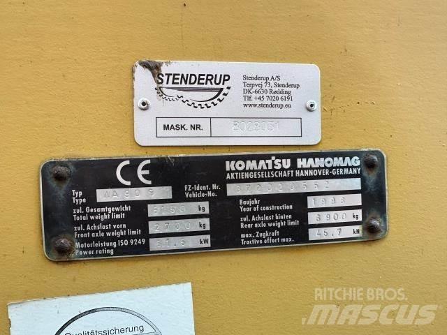 Komatsu WA90 Carregadeiras de rodas
