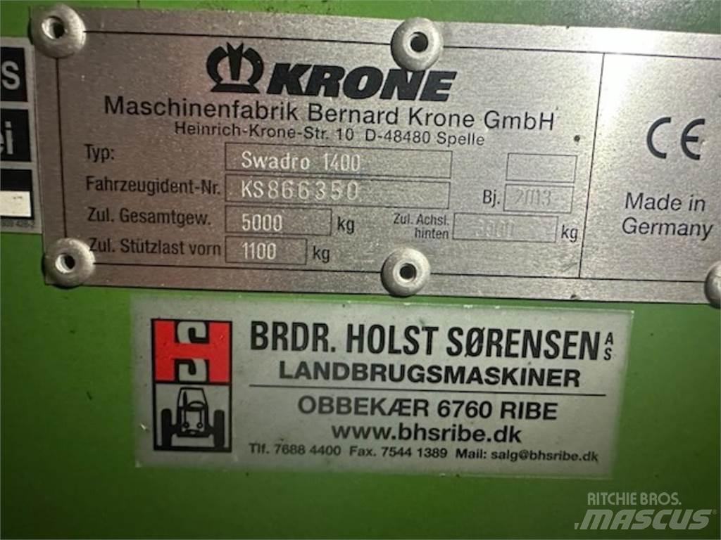 Krone SWADRO 1400 Ancinho virador