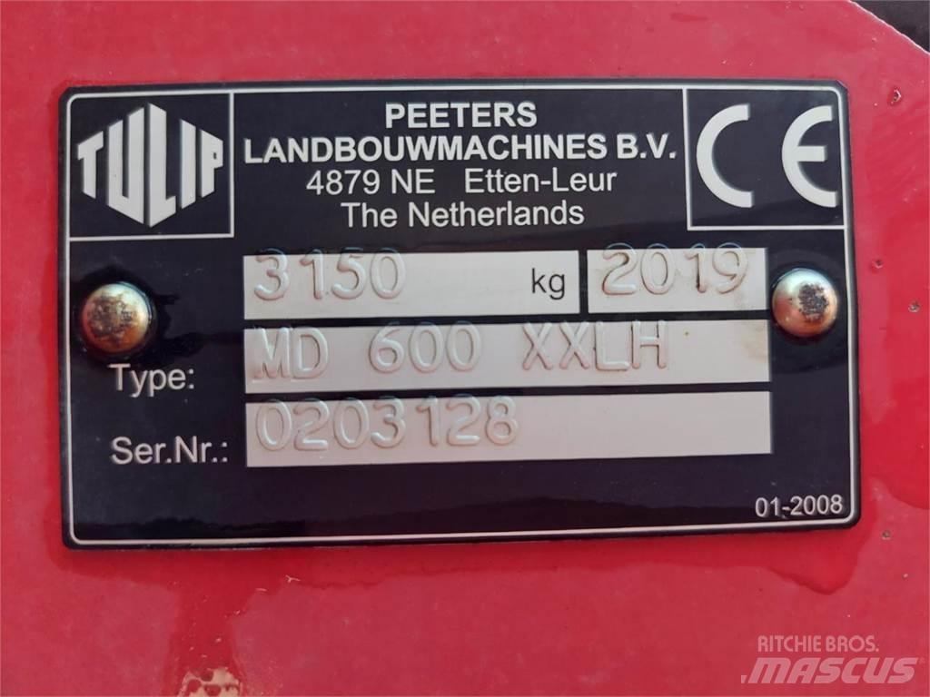Tulip 600 XXLH Grade de discos