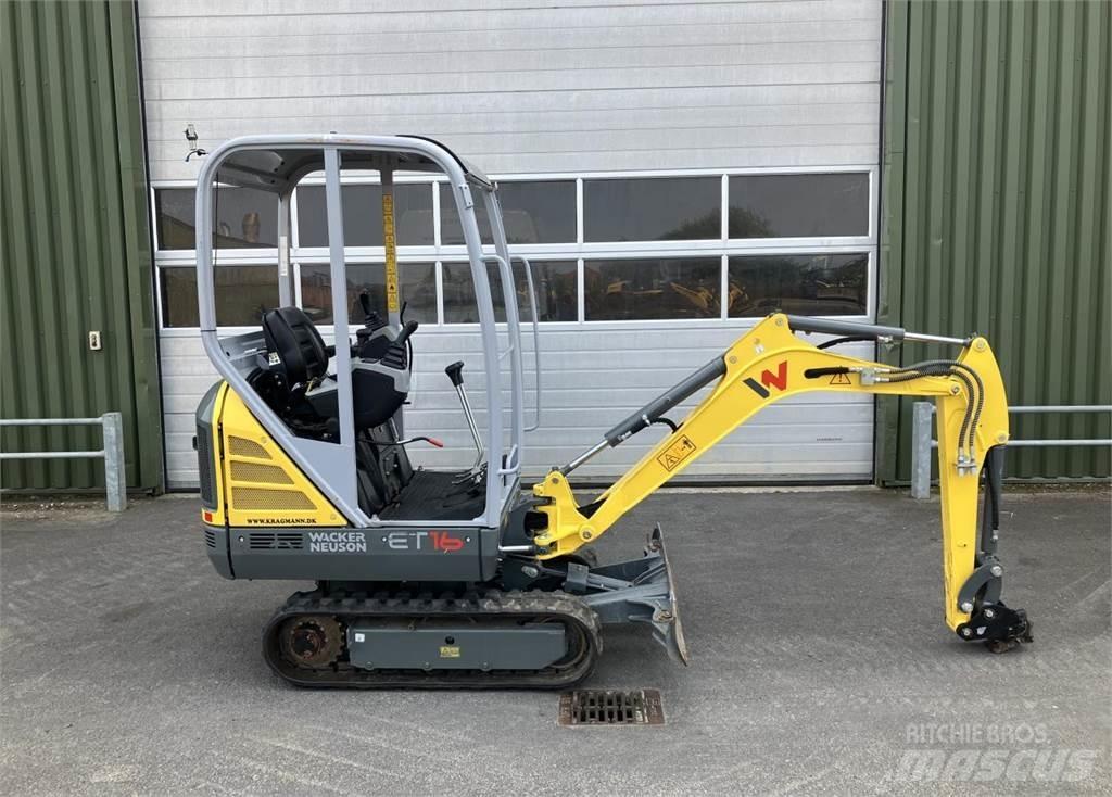 Wacker Neuson ET16 Miniescavadeiras