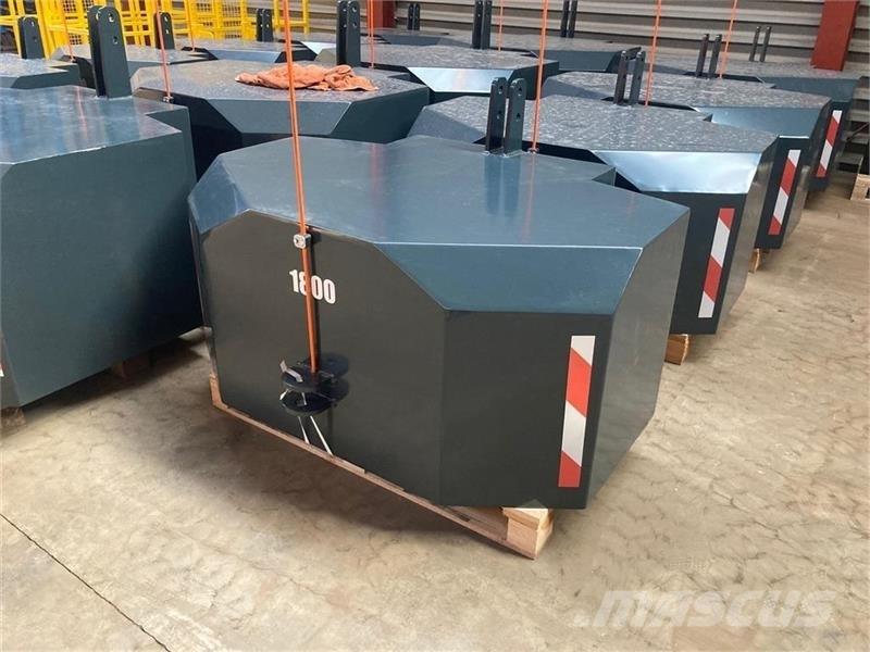  - - - 1800 KG Pesos Frontais