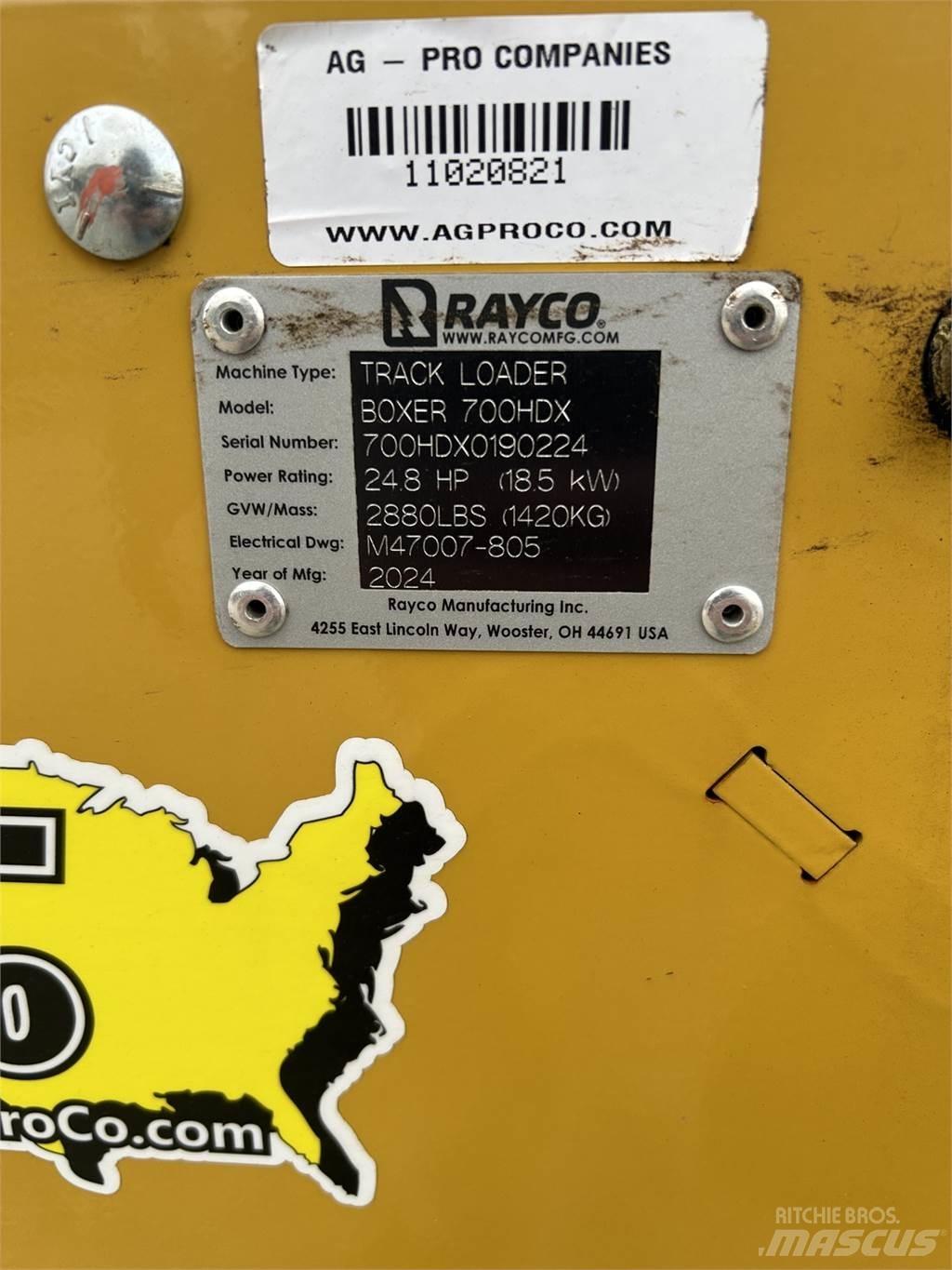 Boxer 700HDX Miniescavadeiras