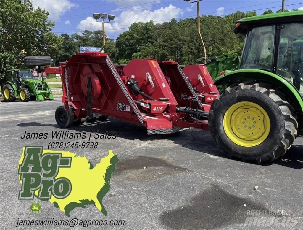 Bush Hog 4115 Cortadores, moinhos e desenroladores de fardos