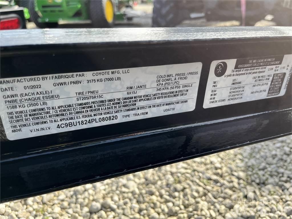 Coyote 7X18 Reboques agricolas de uso geral