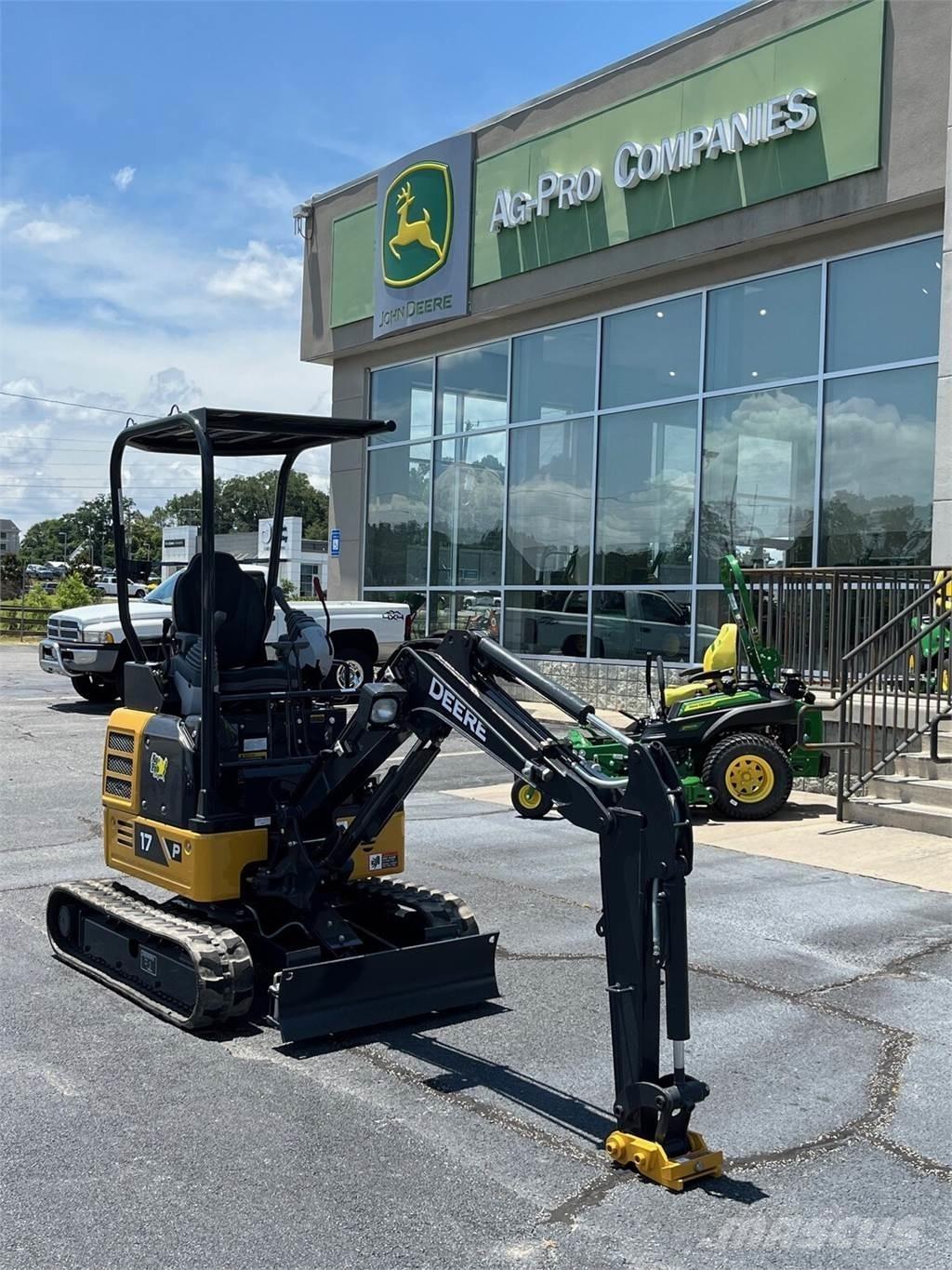 John Deere 17 P Miniescavadeiras