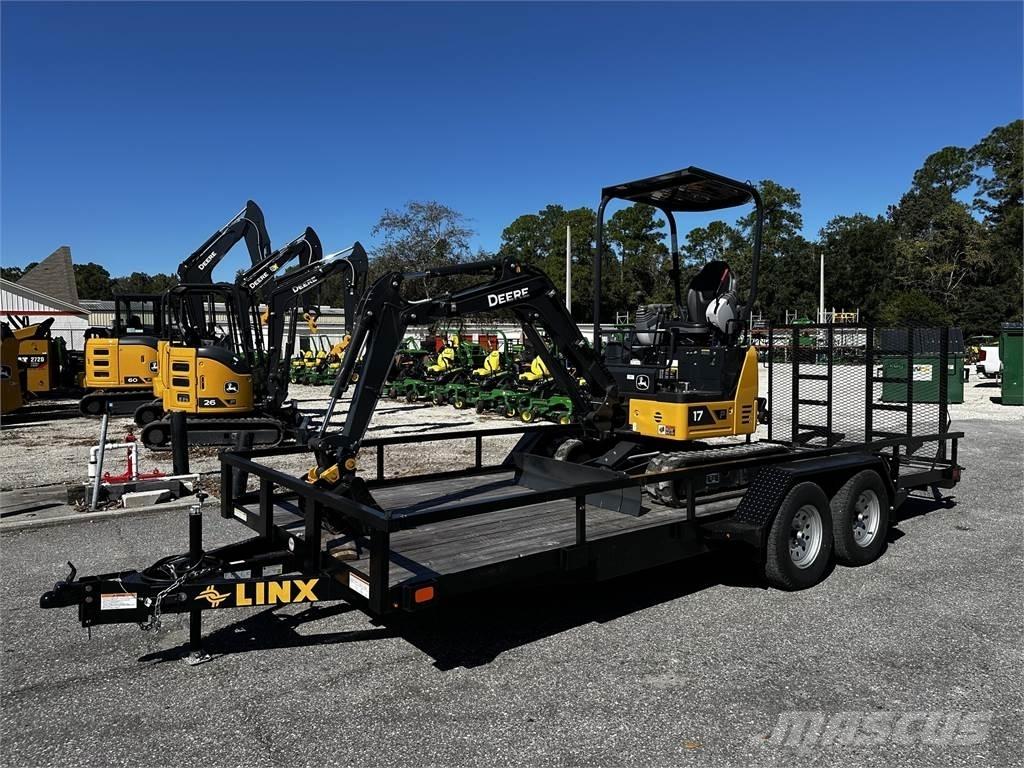 John Deere 17 P Miniescavadeiras