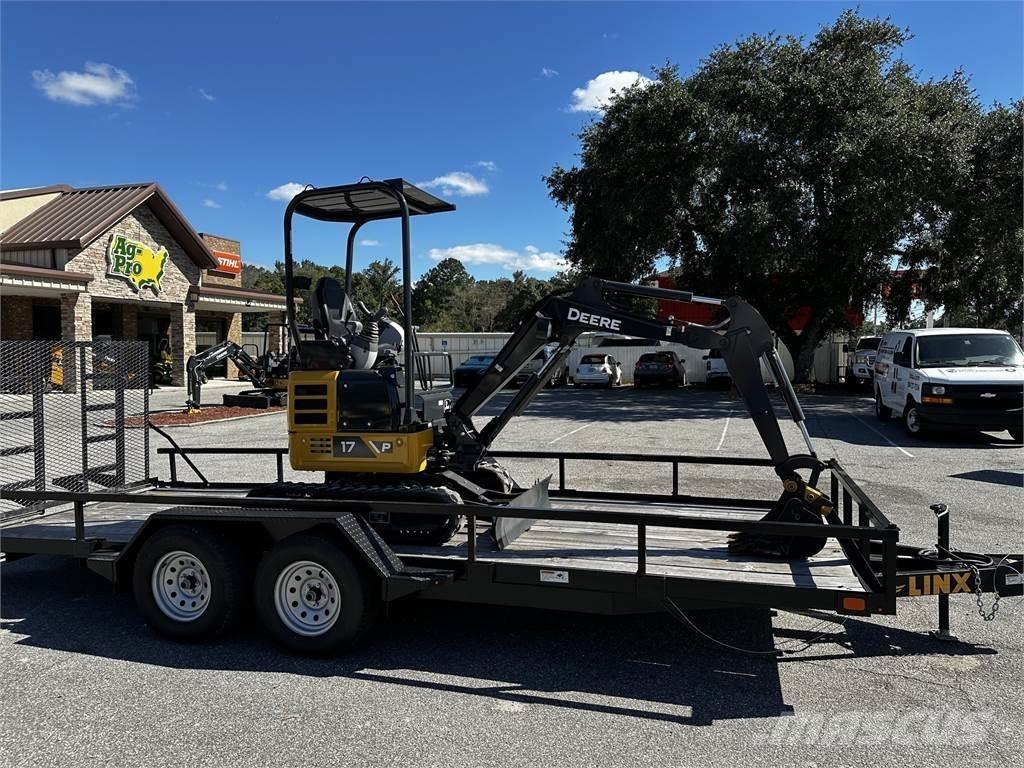 John Deere 17 P Miniescavadeiras