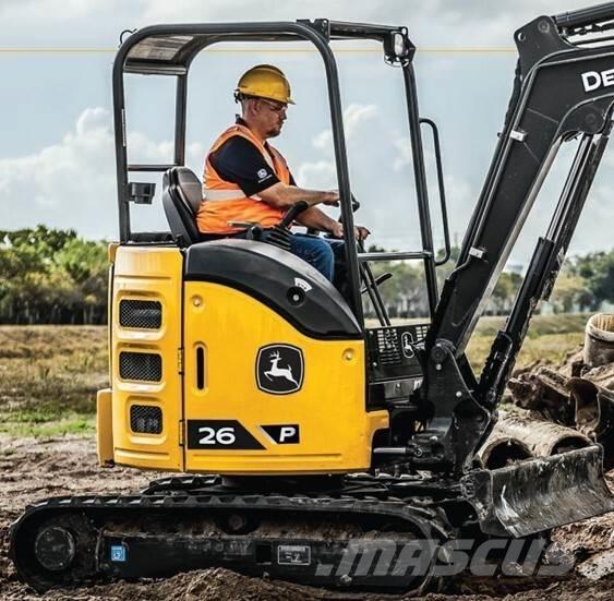 John Deere 26 P Miniescavadeiras