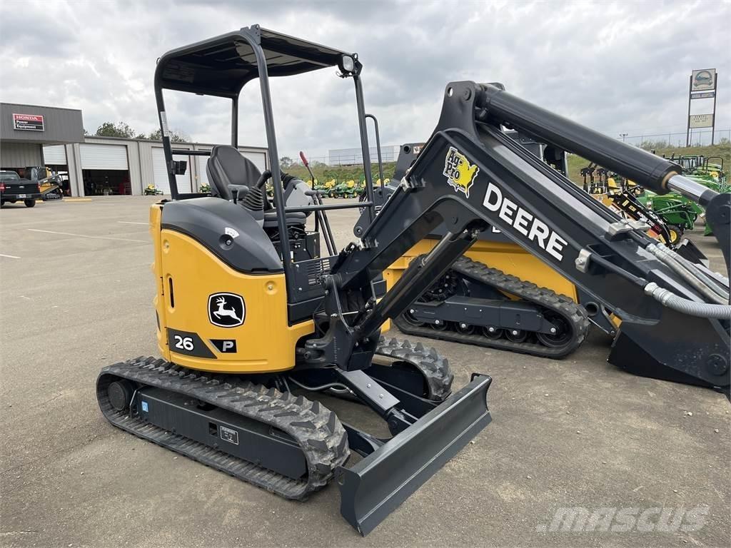 John Deere 26 P Miniescavadeiras
