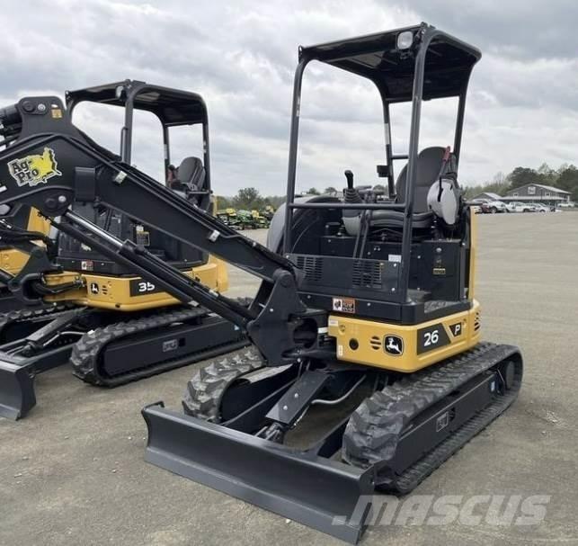 John Deere 26 P Miniescavadeiras