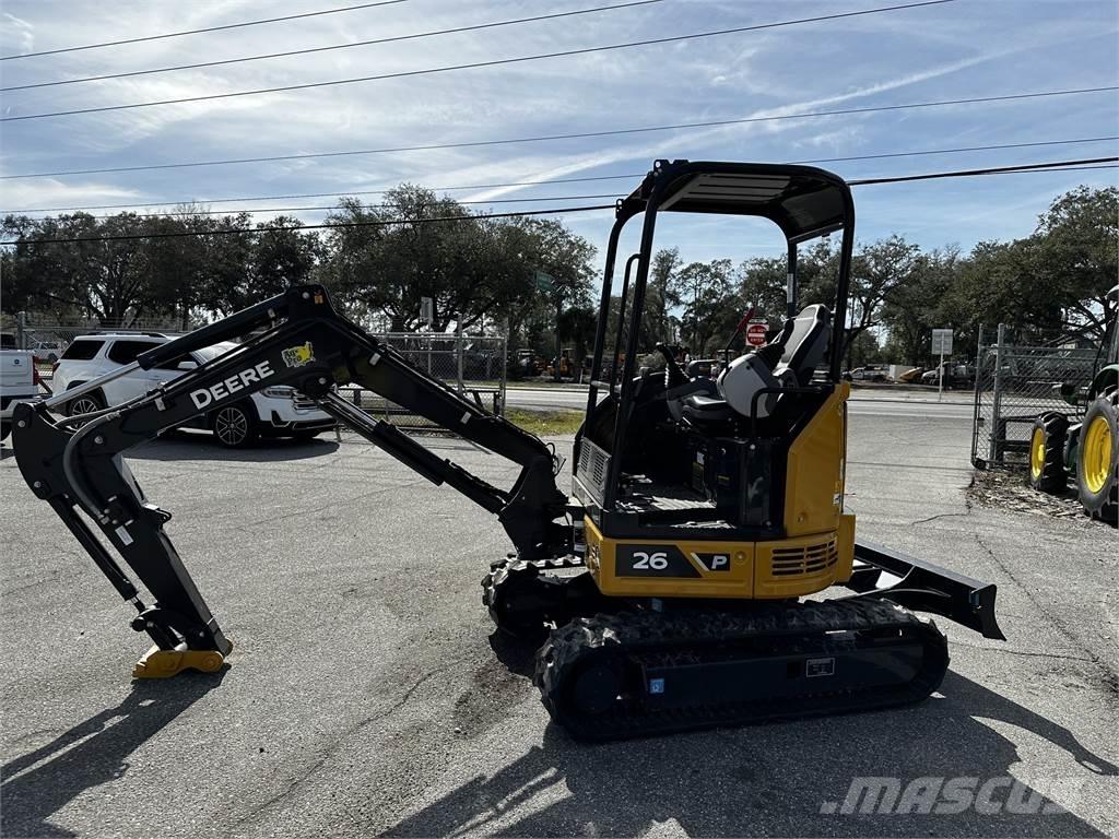 John Deere 26 P Miniescavadeiras
