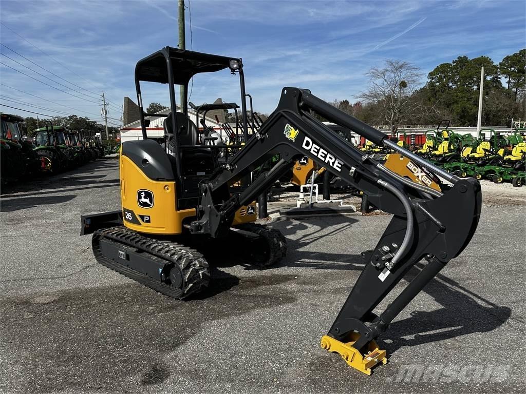 John Deere 26 P Miniescavadeiras