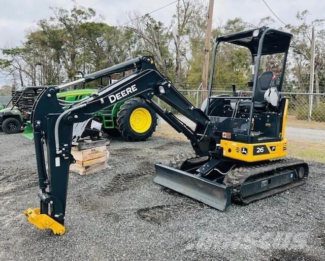 John Deere 26 P Miniescavadeiras