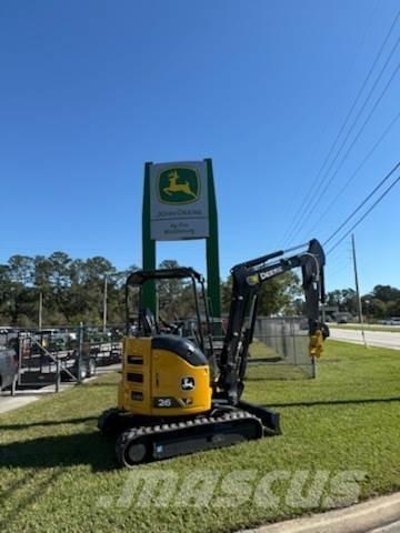 John Deere 26 P Miniescavadeiras