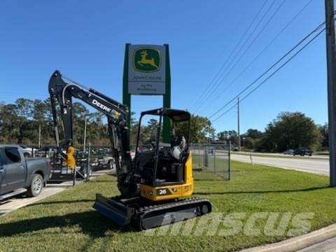John Deere 26 P Miniescavadeiras
