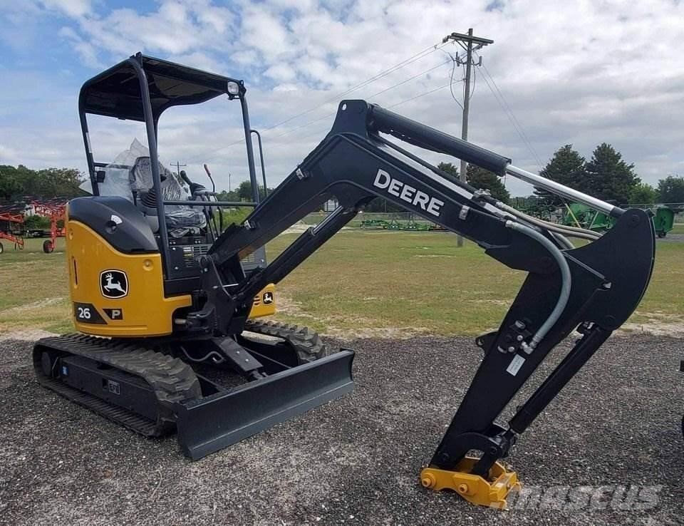 John Deere 26 P Miniescavadeiras