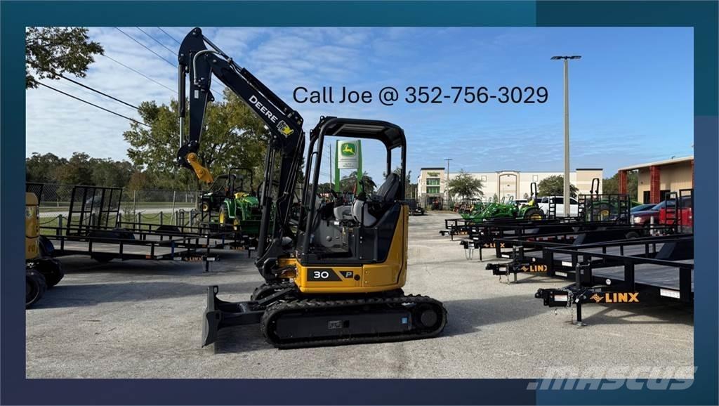 John Deere 30 P Miniescavadeiras