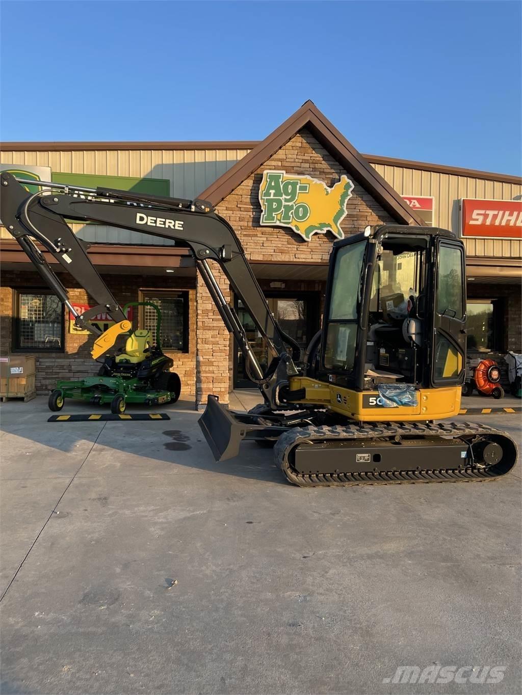John Deere 50 P Miniescavadeiras