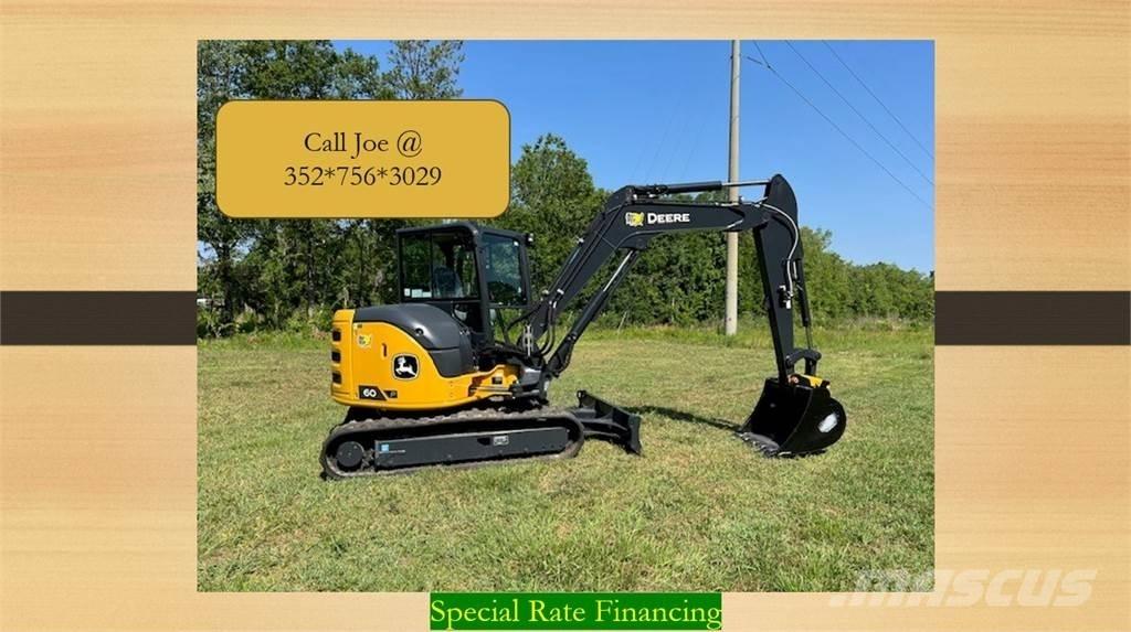 John Deere 60 P Miniescavadeiras