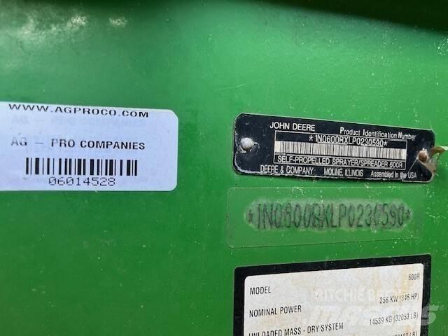 John Deere 600R Pulverizadores rebocados