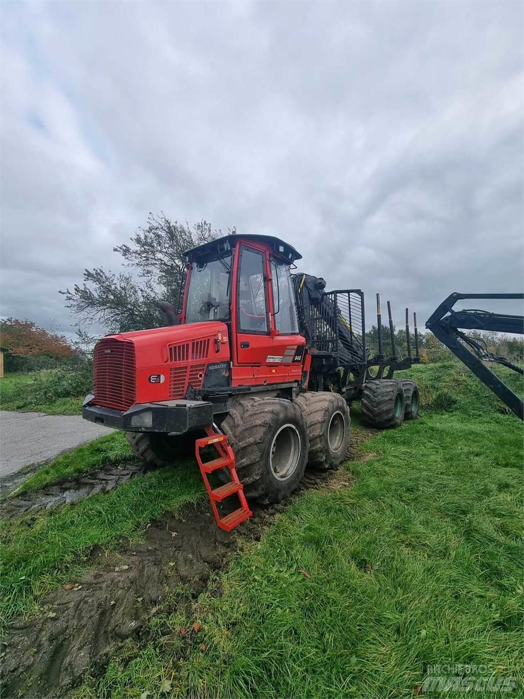Komatsu 845 Forwarders florestais