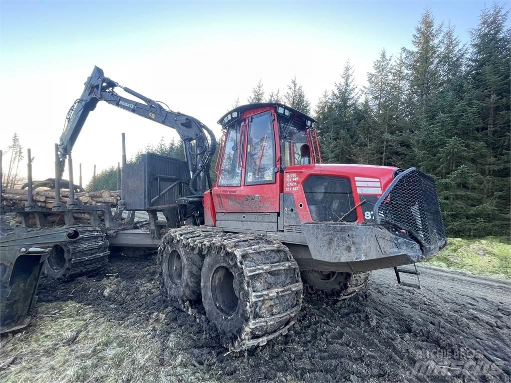 Komatsu 875 Forwarders florestais