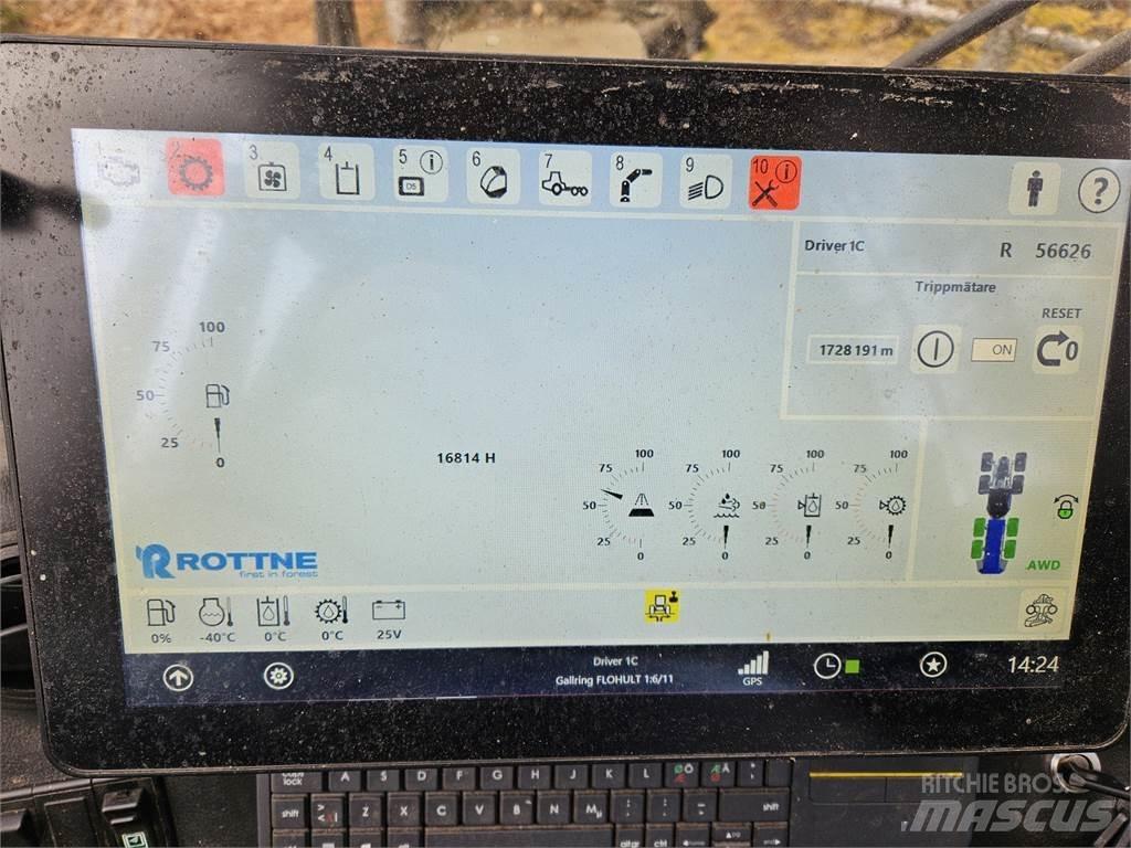 Rottne H11D Processadores florestais