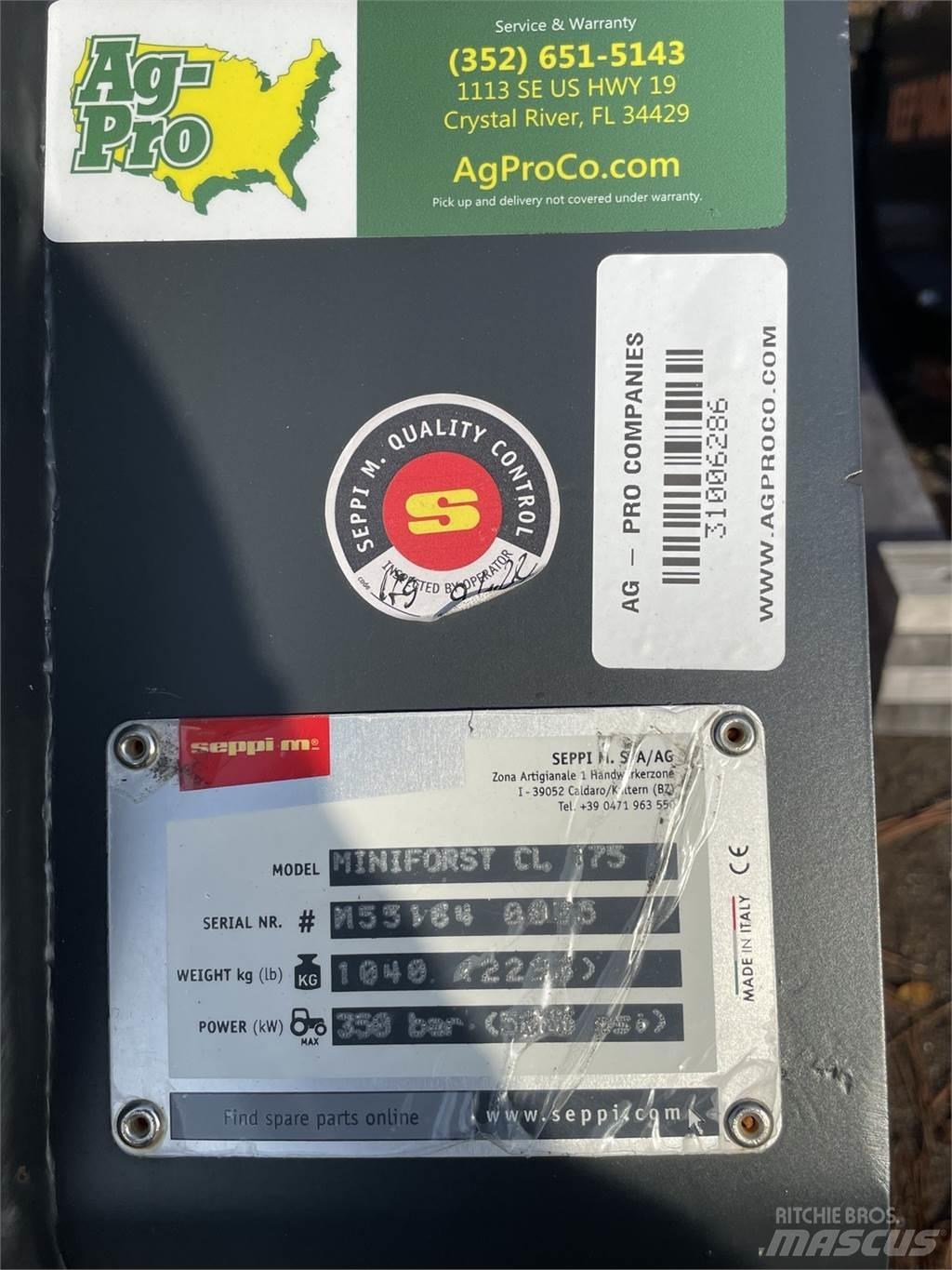 Seppi CL 175 Cegadeiras