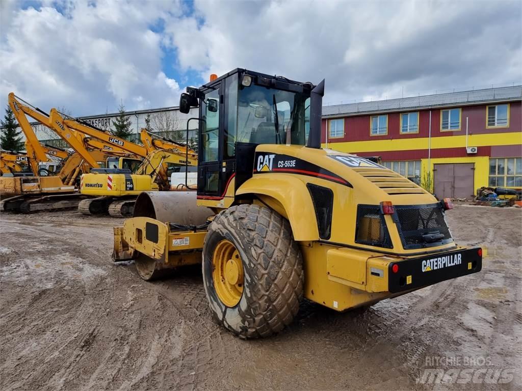 CAT CS 563E Cilindros Compactadores monocilíndricos