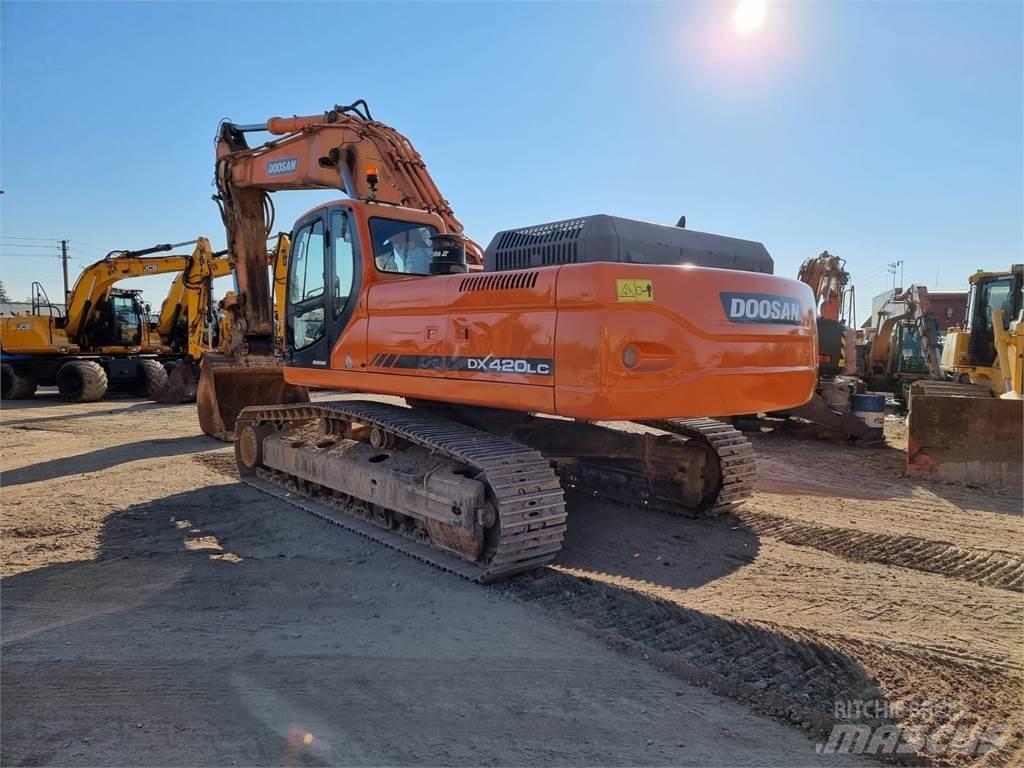 Doosan DX420LC Escavadeiras de esteiras