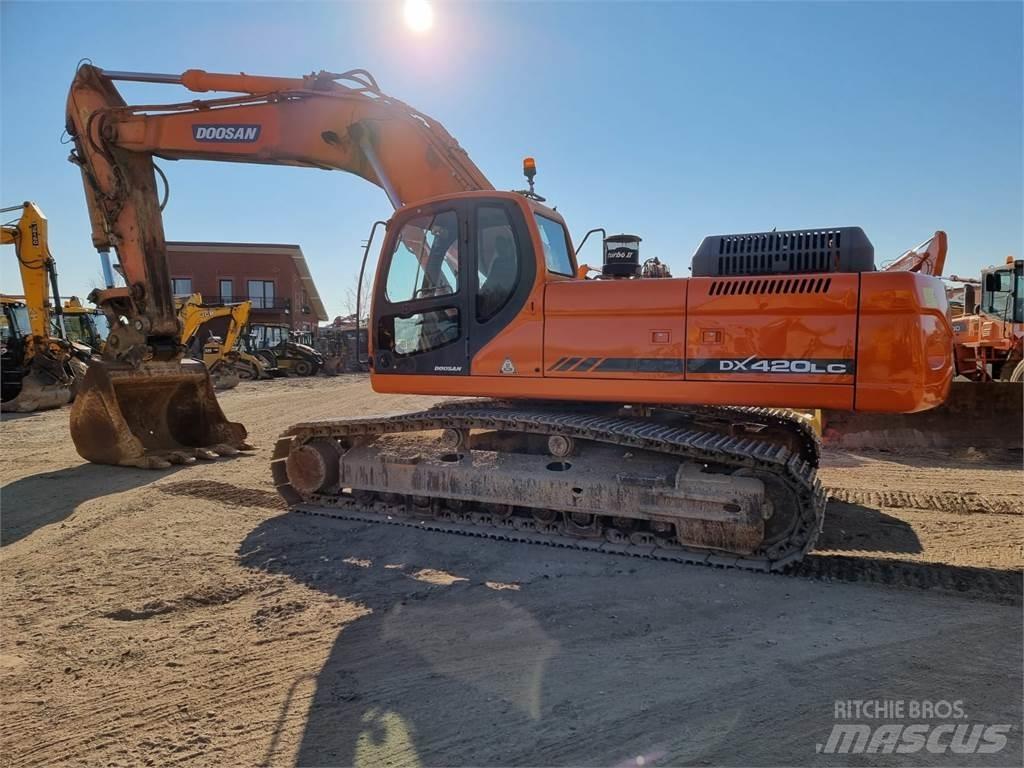 Doosan DX420LC Escavadeiras de esteiras