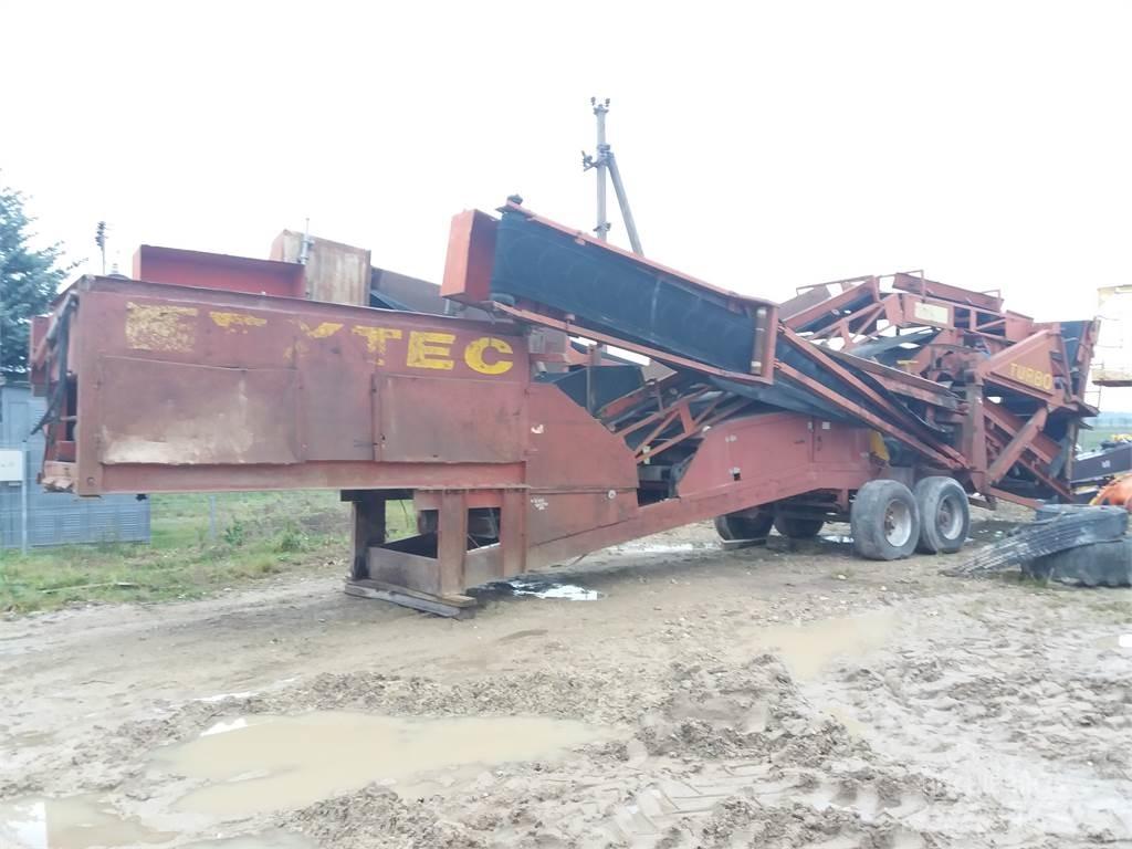 Extec screener Crivos móveis