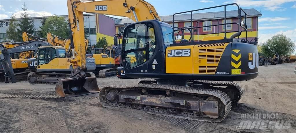 JCB JS220LC Plus + Escavadeiras de esteiras