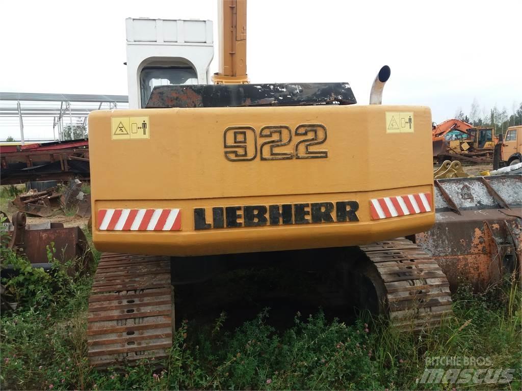 Liebherr 922HDS Escavadeiras de esteiras