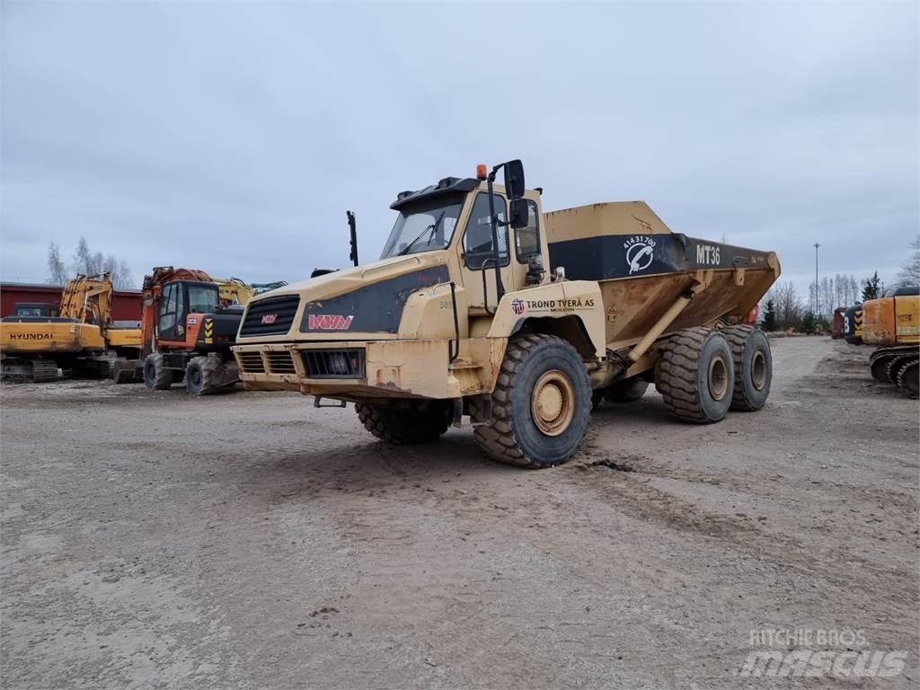 Moxy MT36 series II Caminhões articulados
