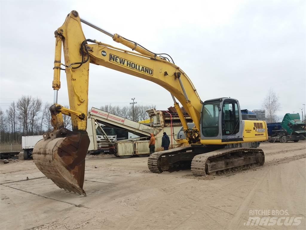 New Holland E385 Escavadeiras de esteiras