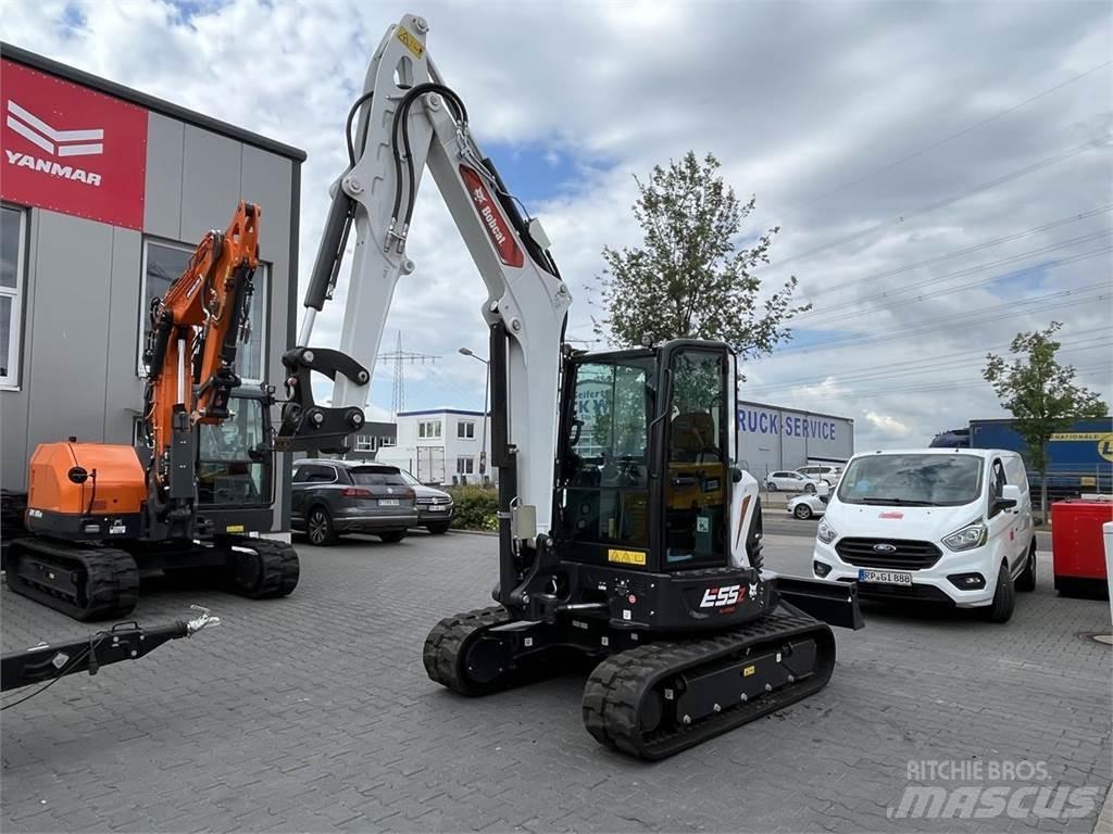 Bobcat E 55 z Miniescavadeiras