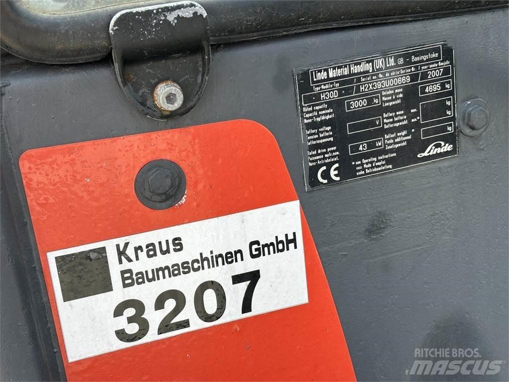 Linde H30D Empilhadores - Outros