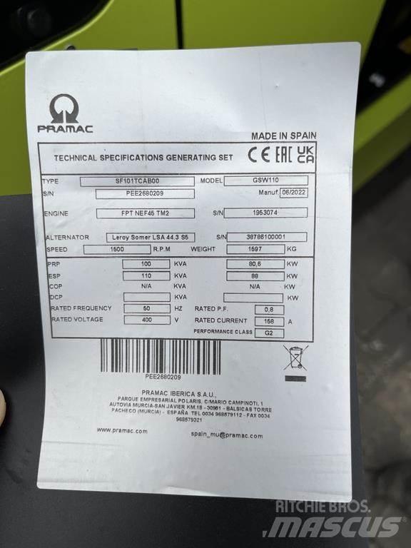 Pramac GSW110 Outros Geradores